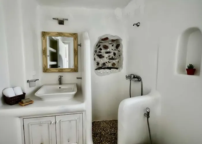 Дом отдыха Premium Panormos Escape With Swimming Pool Панормос-Миконос