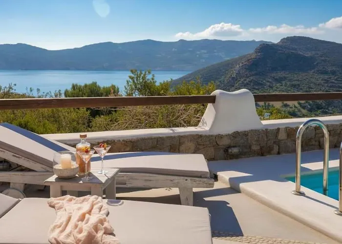 Дом отдыха Premium Panormos Escape With Swimming Pool *