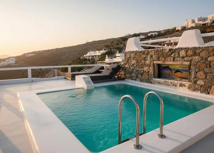 Ferienhaus Premium Panormos Escape With Swimming Pool