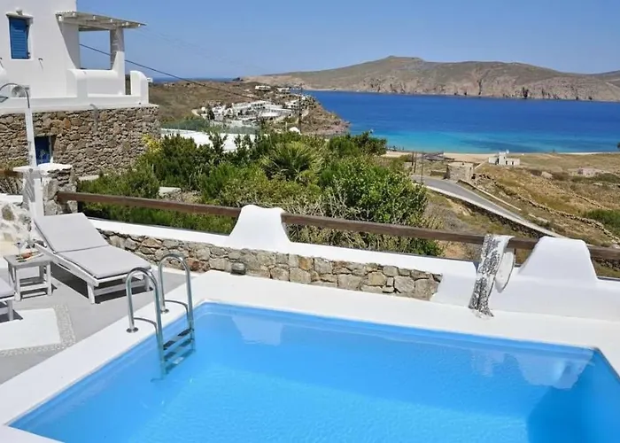 Ferienhaus Premium Panormos Escape With Swimming Pool Mykonos Town