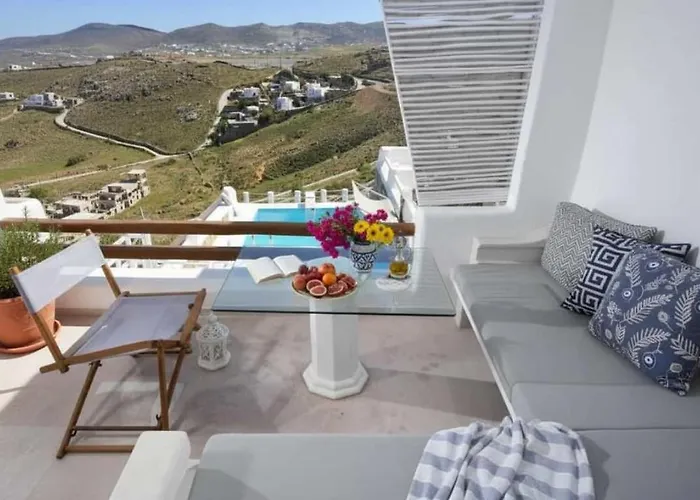 Dom wakacyjny Premium Panormos Escape With Swimming Pool Mykonos Town