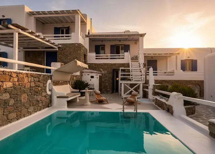 Premium Panormos Escape With Swimming Pool *